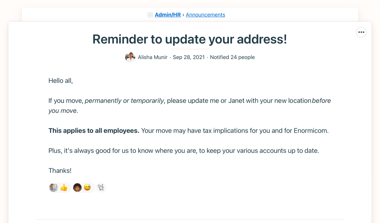 Stay on topic with Messages