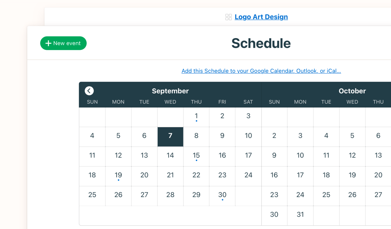 Schedule so you don’t forget